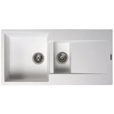 Harlem 1.5 Bowl Granite Composite Kitchen Sink - All Colours 4 Harlem 1.5 Bowl Granite Composite Kitchen Sink - All Colours - Image 4