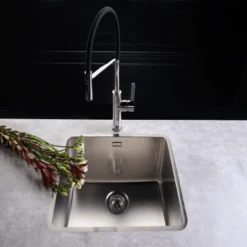 Reginox Kansas 40 X 40 Integrated Stainless Steel Kitchen Sink -Build4less Shop ReginoxKansas40x40IntegratedStainlessSteelKitchenSink