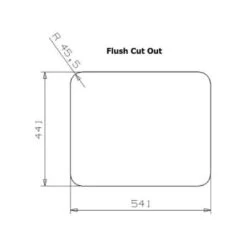 Kansas 50 X 40 Integrated Stainless Steel Kitchen Sink -Build4less Shop ReginoxKansas50x402