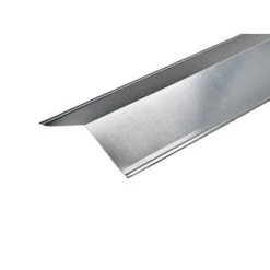 Cladco Metal Plain Galvanised Ridge Flashing (Galvanised) - All Sizes