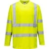 Portwest Hi-Vis Long Sleeved T-Shirt - All Sizes