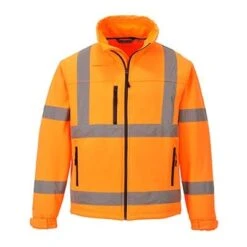 Portwest Hi-Vis Classic Softshell Jacket (3L) - All Sizes