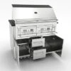 Sunstone Cabinet For Hybrid Charcoal Grill