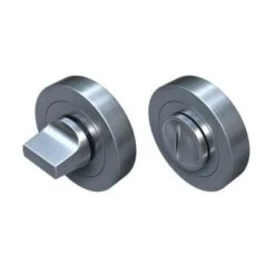 Bathroom Lock And Hinge Door Pack 64mm Lock / 76mm Hinges - All Finishes -Build4less Shop SATINCHROMEBATHROOMLOCKANDHINGEDOORPACK 64MM3