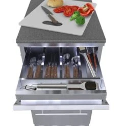 Sunstone Multifunction Cabinet (Ice Chest/Paper Holder/Cutlery Drawer) -Build4less Shop SBC18DPIC 4