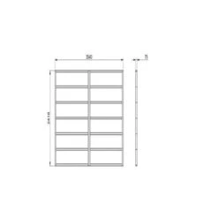 Forest Shed Base For Overlap Sheds - All Sizes -Build4less Shop SBP128M 2 1024x499 1