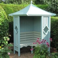 Corner Arbour - 4ft X 4ft (Pressure Treated) -Build4less Shop SHIRECORNERARBOUR cust4 700x 6a384ff6 23e2 40b4 bcb1 86af42b9c62b