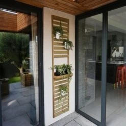 Forest Slatted Wall Planter