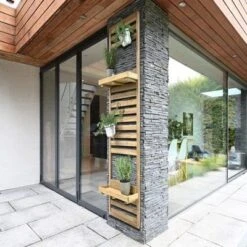 Forest Slatted Wall Planter -Build4less Shop SLATWALLPLANT2 1 1024x687 1