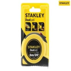Stanley DualLock Tylon Pocket Tape 8m X 25mm -Build4less Shop STA036807 PACKSHOT