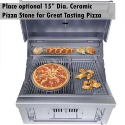 Sunstone 30" Gas Hybrid Single Zone Grill -Build4less Shop SUNCHSZ30IR 2 1