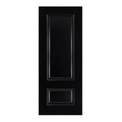 Deanta Sandringham Black Pre-Finished Internal Door - All Sizes -Build4less Shop Sandringham Black F 550x550 1