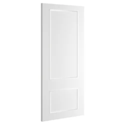 Deanta Sandringham White Primed Internal Fire Door FD30 - All Sizes