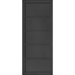Shoreditch Black Prefinished Internal Door - All Sizes