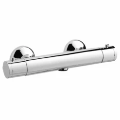 Aqua Minimalist Exposed Chrome Thermostatic Bar Valve
