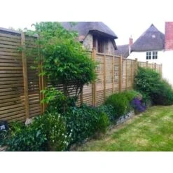 Level Top Venetian Panel - All Sizes -Build4less Shop Slattedfenceinfarmgarden