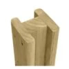 Slotted Inter Post For Fence Panel 100mm X 100mm - All Sizes