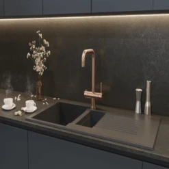 Tekno 475 1.5 Bowl Granite Composite Kitchen Sink -Build4less Shop Tekno4751.5BowlGraniteCompositeKitchenSink