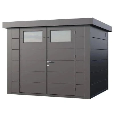 Telluria Eleganto Heavy Duty Steel Shed - All Sizes 1 Telluria Eleganto Heavy Duty Steel Shed - All Sizes