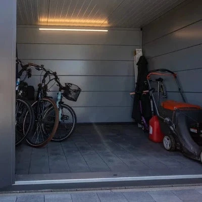 Telluria Eleganto Heavy Duty Steel Shed - All Sizes 9 Telluria Eleganto Heavy Duty Steel Shed - All Sizes - Image 9