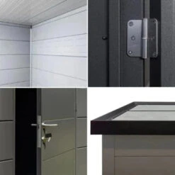 Telluria Luminato Steel Garden Room - All Sizes -Build4less Shop Telluria Luminato Steel Garden Room 2.4m x 2.4m 8x8ft Telluria 1692797204245