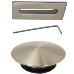 Aqua Frontline Bath Overflow Kit -Build4less Shop The Tap Factory Overflow Filler Kit Nickel 600x600 1