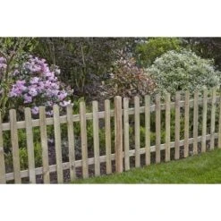 Forest 6ft X 3ft Pressure Treated Ultima Pale Picket Fence Panel