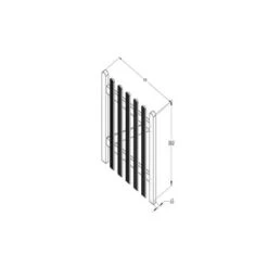 Forest Ultima Pale Gate X 3ft (h) -Build4less Shop UFPG33 4 1