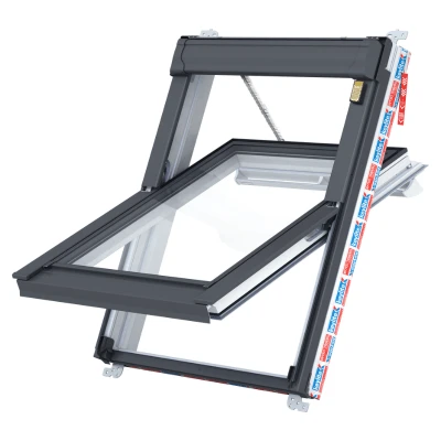 Keylite White Painted Centre Pivot Roof Window Hi-Therm Premium Electric - All Sizes 1 Keylite White Painted Centre Pivot Roof Window Hi-Therm Premium Electric - All Sizes
