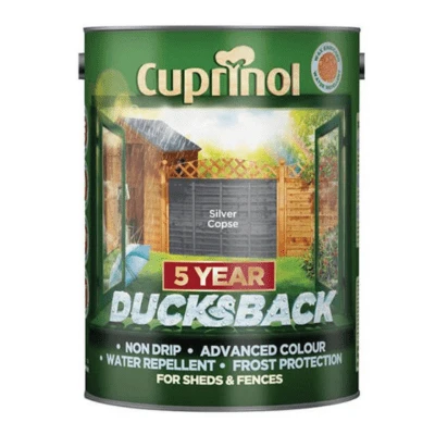Cuprinol Ducksback 5 Year Waterproof For Sheds And Fences - 5 Litre 9 Cuprinol Ducksback 5 Year Waterproof For Sheds And Fences - 5 Litre - Image 9