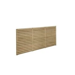 Forest 6ft X 4ft Pressure Treated Contemporary Double Slatted Fence Panel -Build4less Shop VENHHM3 4 e320f10e a118 449a 8c3a 2e4678f3fa21