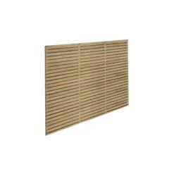 Forest 6ft X 5ft Pressure Treated Contemporary Double Slatted Fence Panel -Build4less Shop VENHHM5 3 scaled 1 1024x684 1
