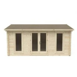 Forest Rushock 5.0m X 4.0m Log Cabin - Apex Roof, Double Glazed With Felt Shingles (Plus Underlay) -Build4less Shop VRUS45D54P2U 5 scaled 1 1024x724 2c149f61 26e1 4d4e 8d1a 5c9b69145a81