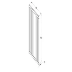 Forest Vertical Tongue & Groove Gate X 6ft (h) 7 Forest Vertical Tongue & Groove Gate X 6ft (h) -Build4less Shop VTGG63 4 1