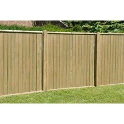 Forest 6ft X 6ft Pressure Treated Vertical Tongue And Groove Fence Panel
