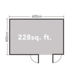 Forest Wolverley 6.0m X 4.0m Log Cabin - Pent Roof, Double Glazed 24kg Polyester Felt (No Underlay) 9 Forest Wolverley 6.0m X 4.0m Log Cabin - Pent Roof, Double Glazed 24kg Polyester Felt (No Underlay) -Build4less Shop VWOL45D64P2U 7 scaled 1 1024x1024 1
