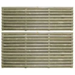 Frameless Venetian Hit And Miss Stacked Panels - All Sizes