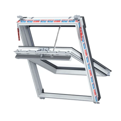 Keylite White Painted Centre Pivot Roof Window Hi-Therm Premium Electric - All Sizes 3 Keylite White Painted Centre Pivot Roof Window Hi-Therm Premium Electric - All Sizes - Image 3