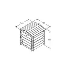 Beehive Compost Bin -Build4less Shop Webp.net resizeimage 21 12b224fe 70fc 4d2c 8d17 5891aaeafe8d