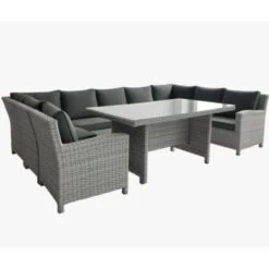 Baret 9 Seater Modular Rattan Dining Set