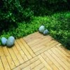 Patio Deck Tiles - 600mm X 600mm (Pack Of 4)