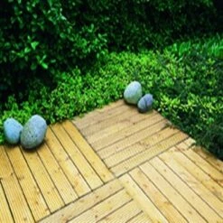 Patio Deck Tiles - 600mm X 600mm (Pack Of 4)