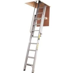 Werner Aluminium Deluxe Loft Ladder