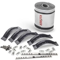 10m Dry Ridge Kit With Lugs - Black