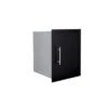 Sunstone Matte Black Vertical Dry Storage With Shelf