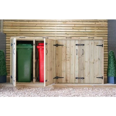 Quad Wheelie Bin Store - All Sizes 4 Quad Wheelie Bin Store - All Sizes - Image 4