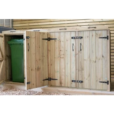 Quad Wheelie Bin Store - All Sizes 3 Quad Wheelie Bin Store - All Sizes - Image 3