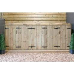 Quintet Wheelie Bin Store - All Sizes