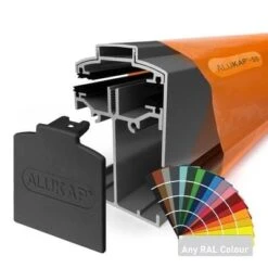 Alukap-SS Low Profile Gable Bar - Full Range -Build4less Shop akss350p 01c