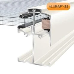 Alukap-SS Low Profile Gable Bar - Full Range -Build4less Shop akss350w 01i